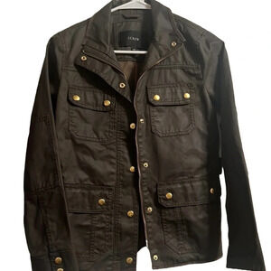 J. Crew Utility Jacket in Dark Olive